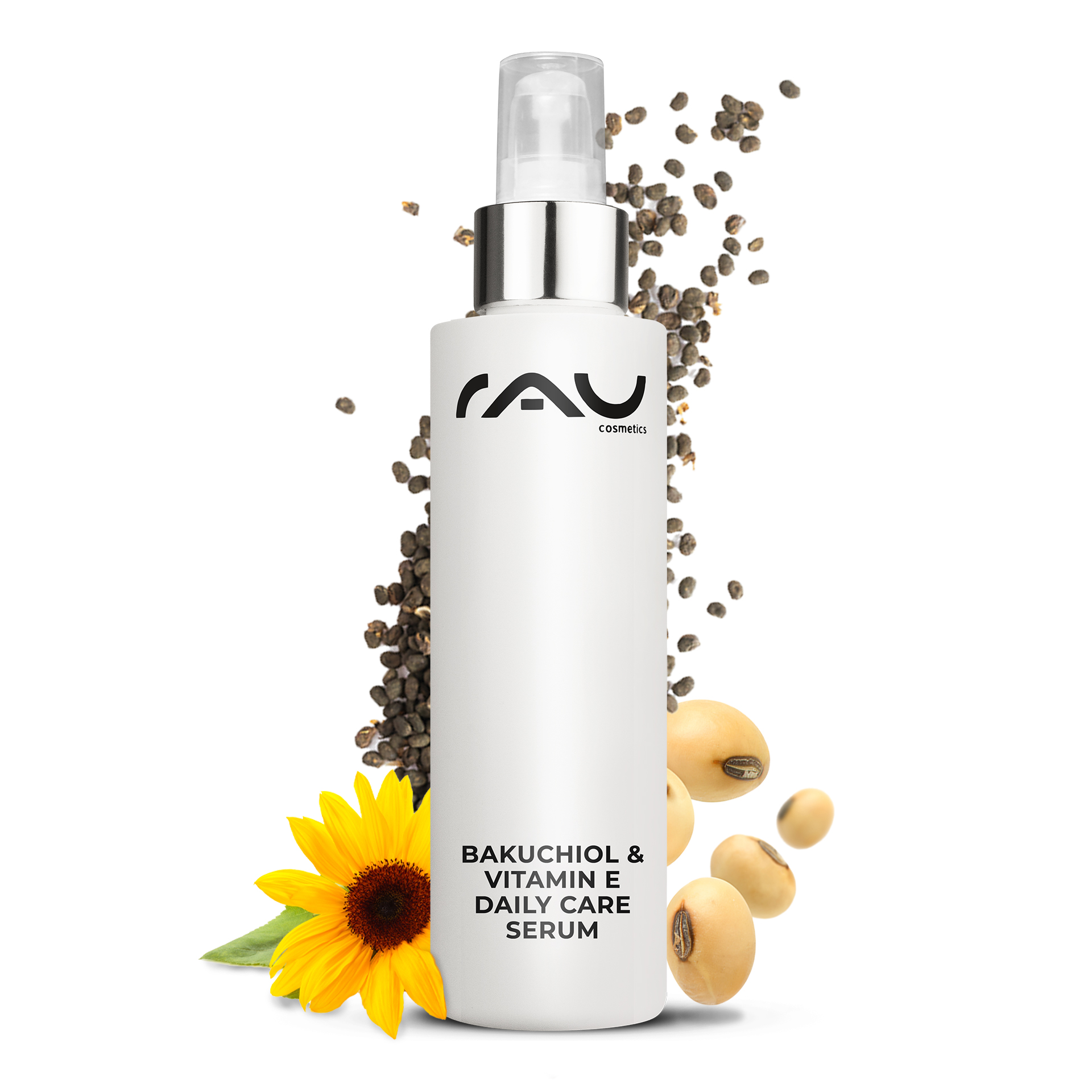 Bakuchiol & Vitamin E Daily Care Serum 100 ml Anti-Aging Bottle, Cosmetics, Perfume, Lotion