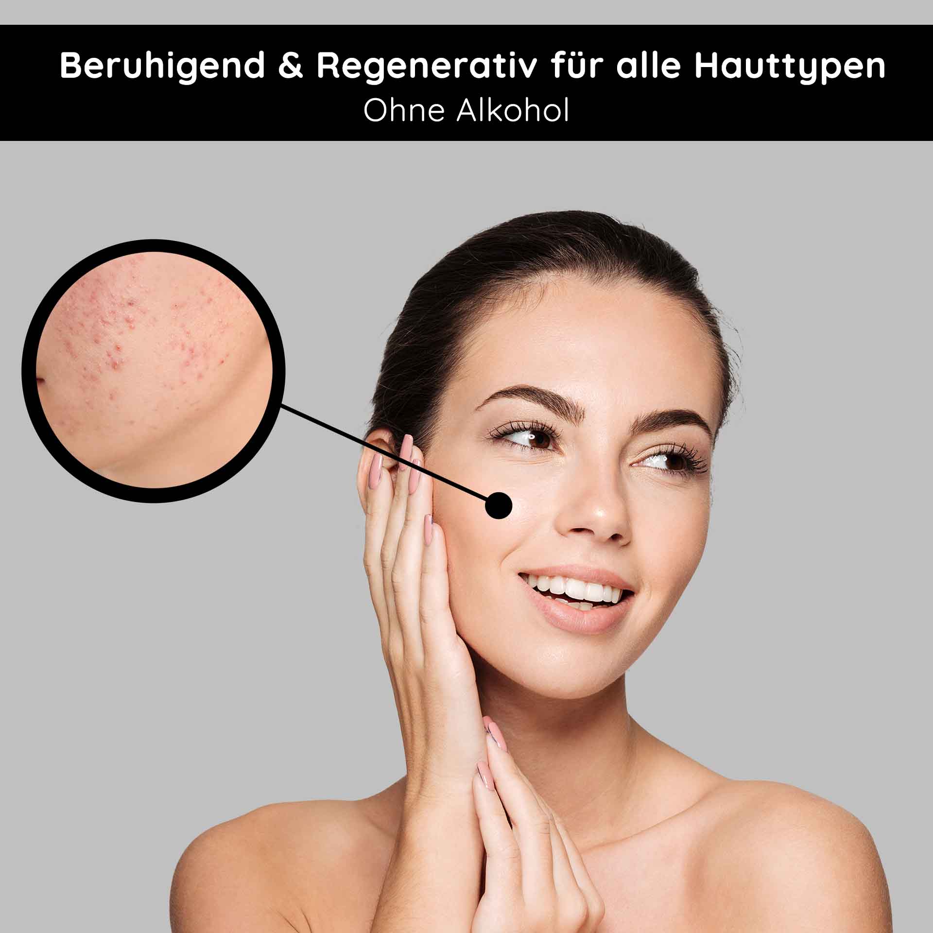 Tónico RAU sin alcohol - 75ml - tónico facial con extracto de ortiga - 1 x 75ml Beruhigende und regenerierende Gesichtspflege für alle Hauttypen, alkoholfreies Tonic, Anwendung auf sensibler Haut, Hautveränderungen sichtbar.