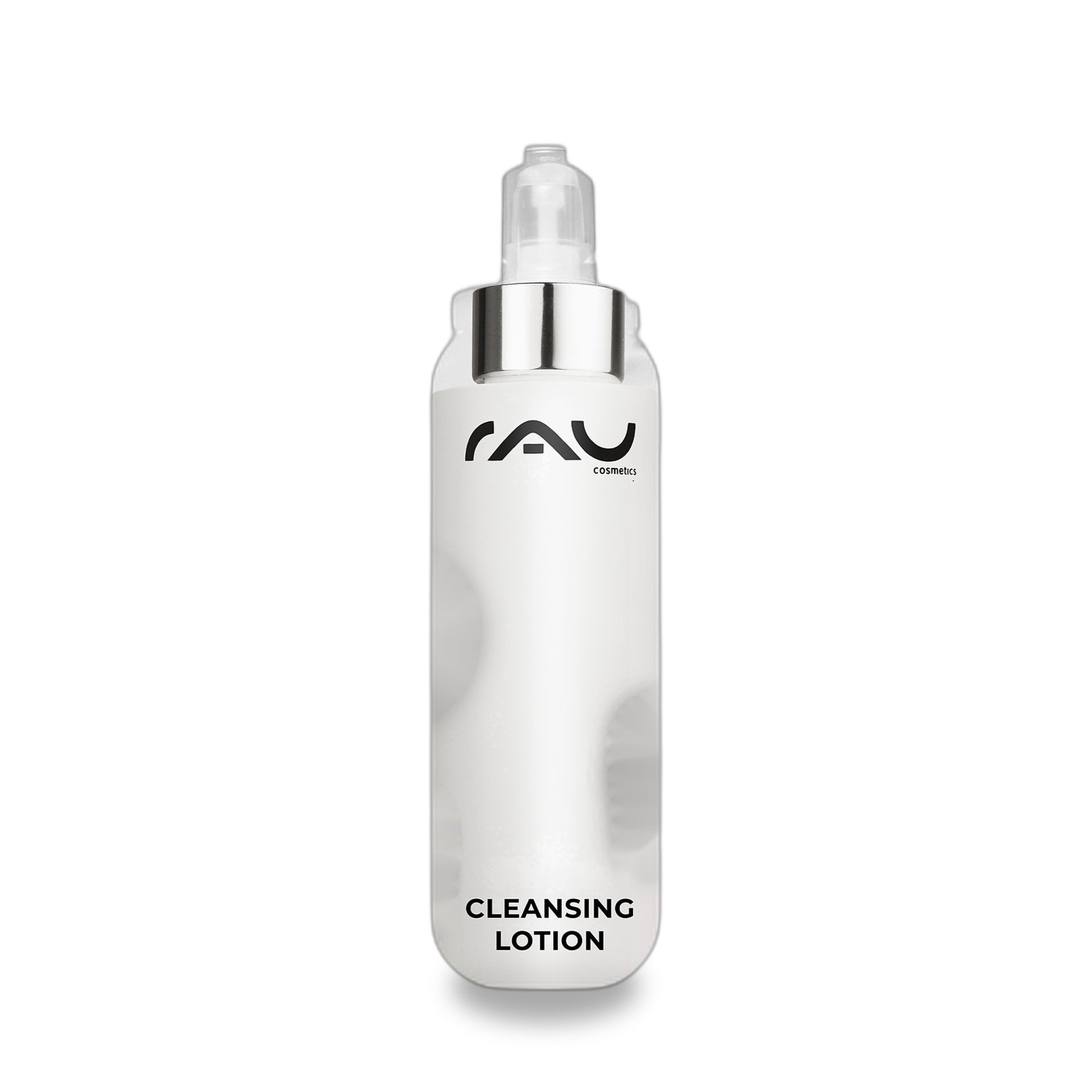 Cleansing lotion, Bottle, Cosmetics, White, Liquid