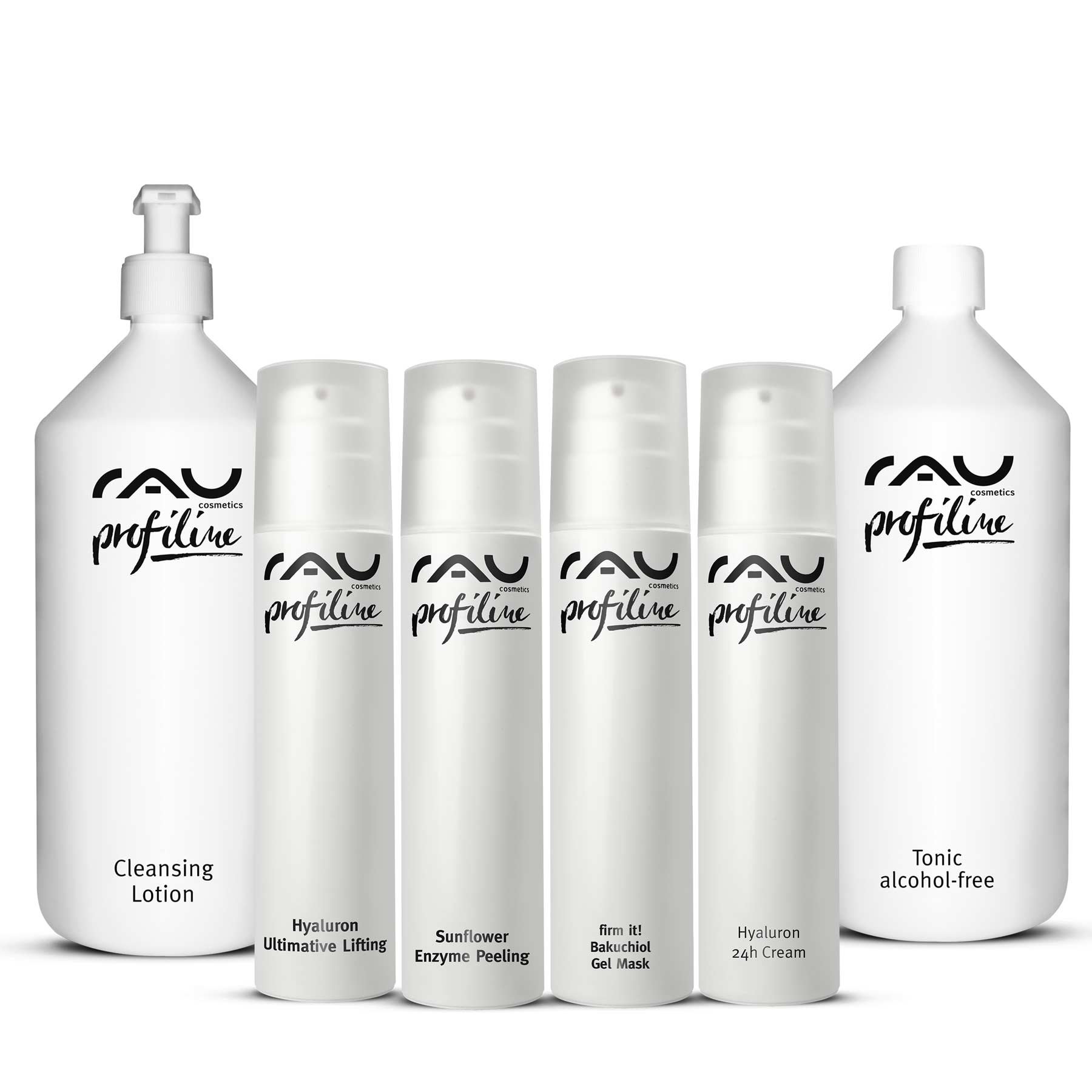 RAU Cosmetics set Profiline cleansing care tonic cosmetics studio active ingredient cosmetics online store