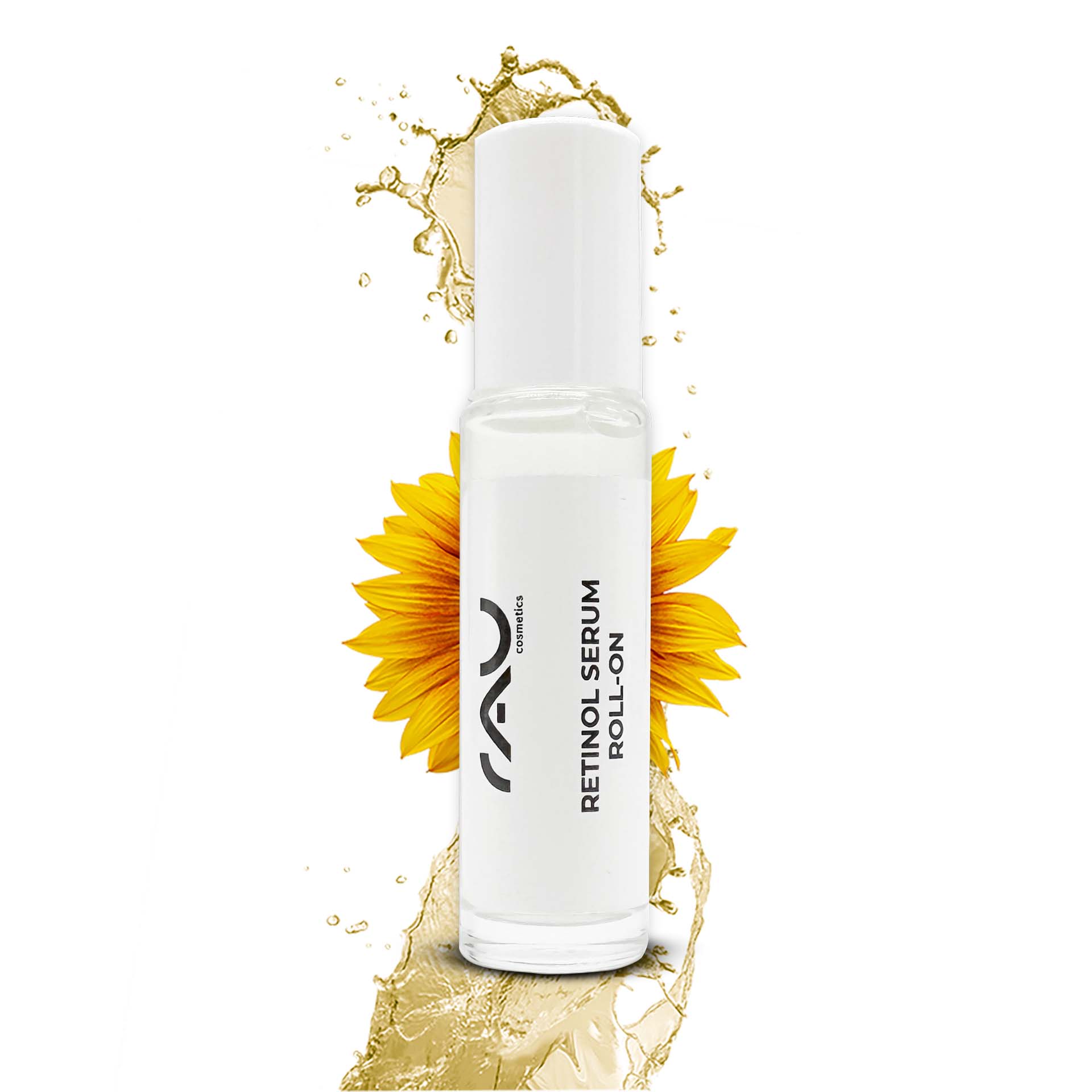 Retinol Serum Roll-On 10 ml - Vitamin A serum for dry and mature skin