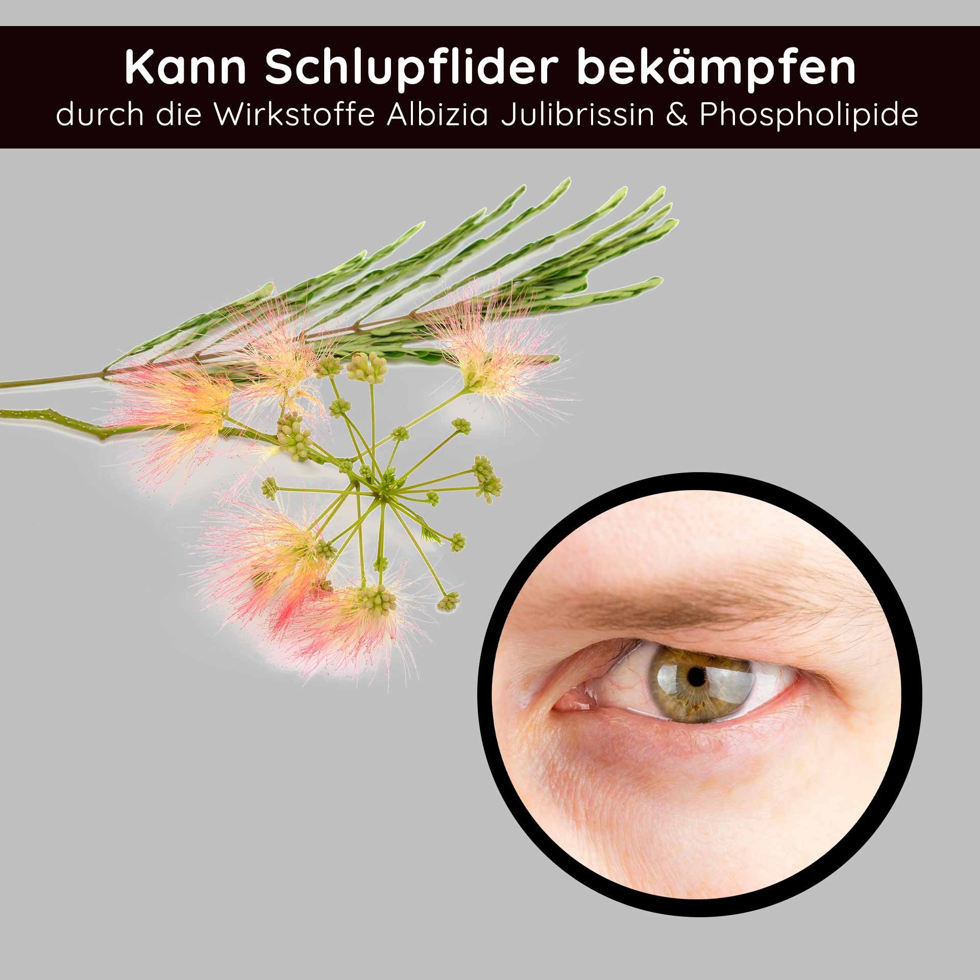 Cuidado protector: La Stem Cell Eye Cream favorece la longevidad de las células madre cutáneas en el contorno de ojos.