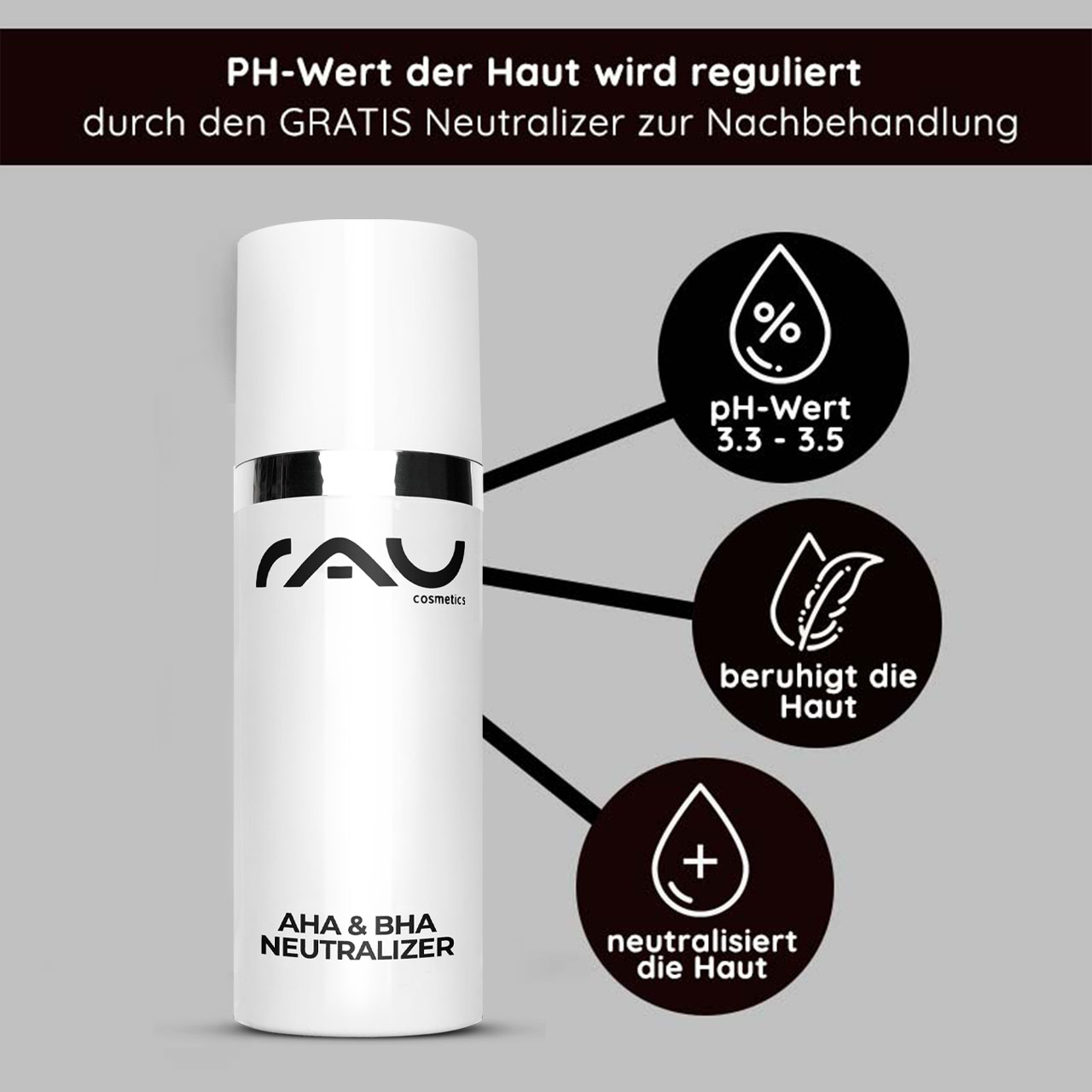 AHA Neutralizer 200 ml to neutralize the skin