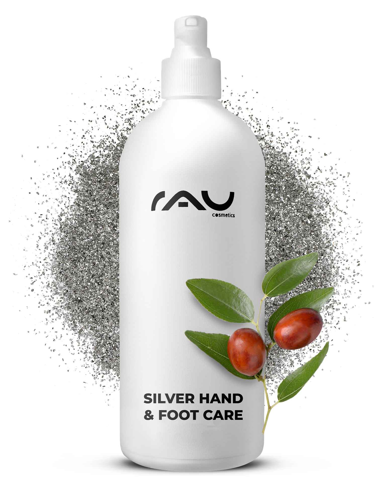 RAU Silver Hand & Foot Care 500 ml PROFILINE - Cabinware - For Soft and Protected Hands & Feet with SPF