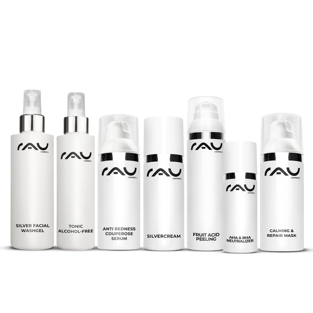 Professional care routine for couperose Bottle