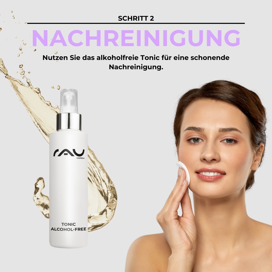 Professional care routine for combination skin