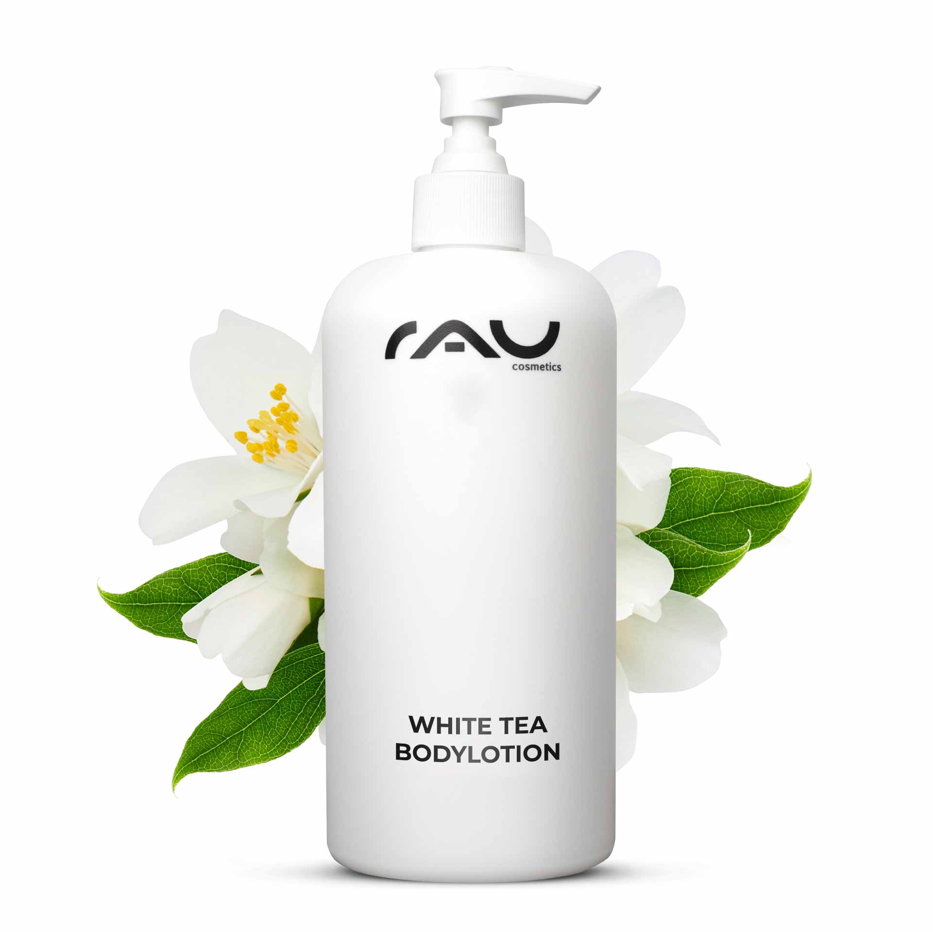 Body lotion for dry skin 500 ml with hyaluron, white tea, urea Bottle, Lotion