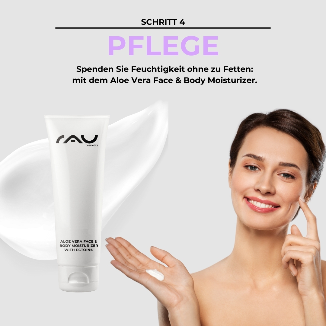 Professional care routine for combination skin