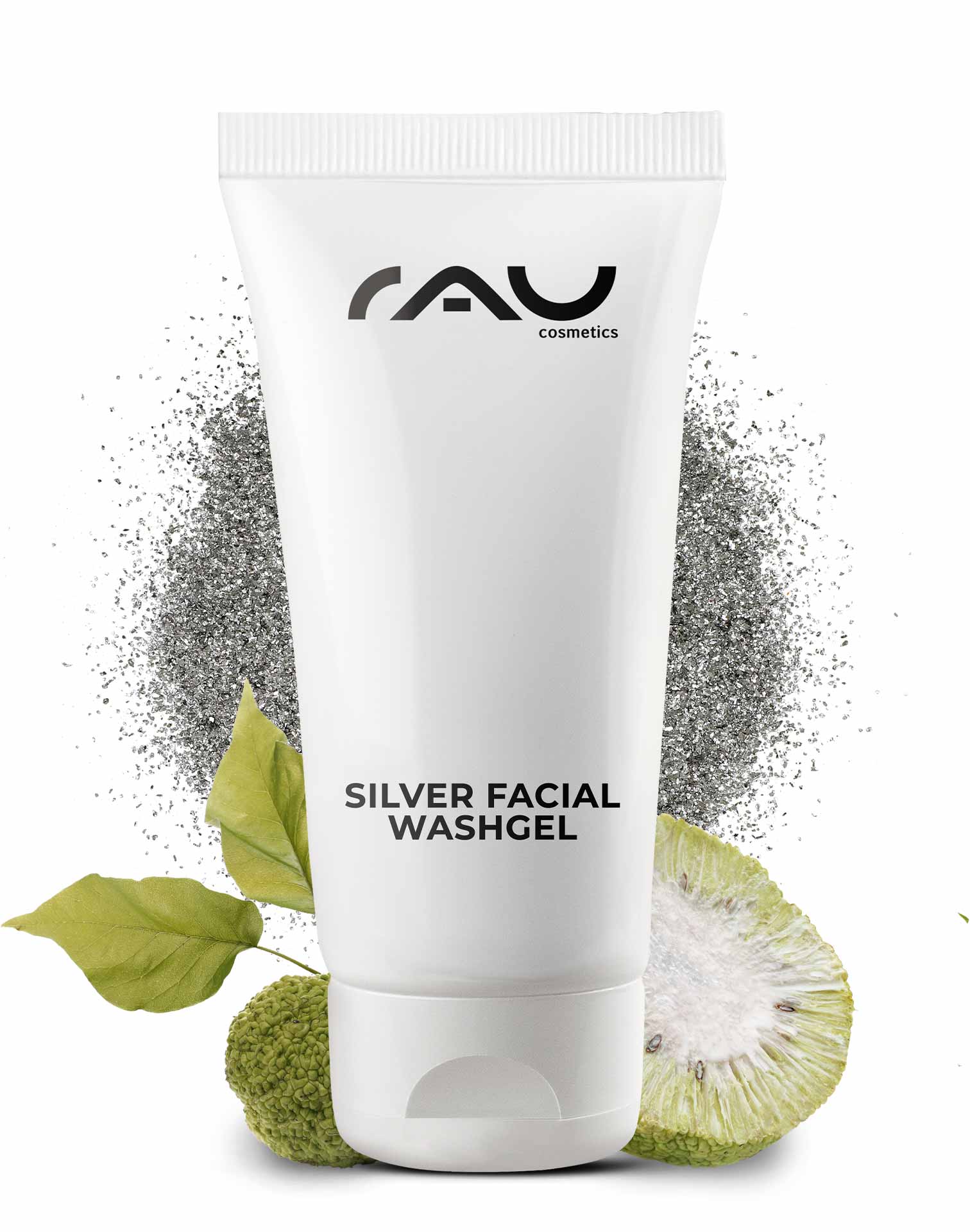 RAU Silver Facial Washgel 50 ml - Face Cleansing with Microsilver 