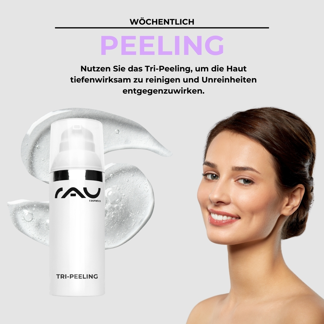 Professional care routine for combination skin