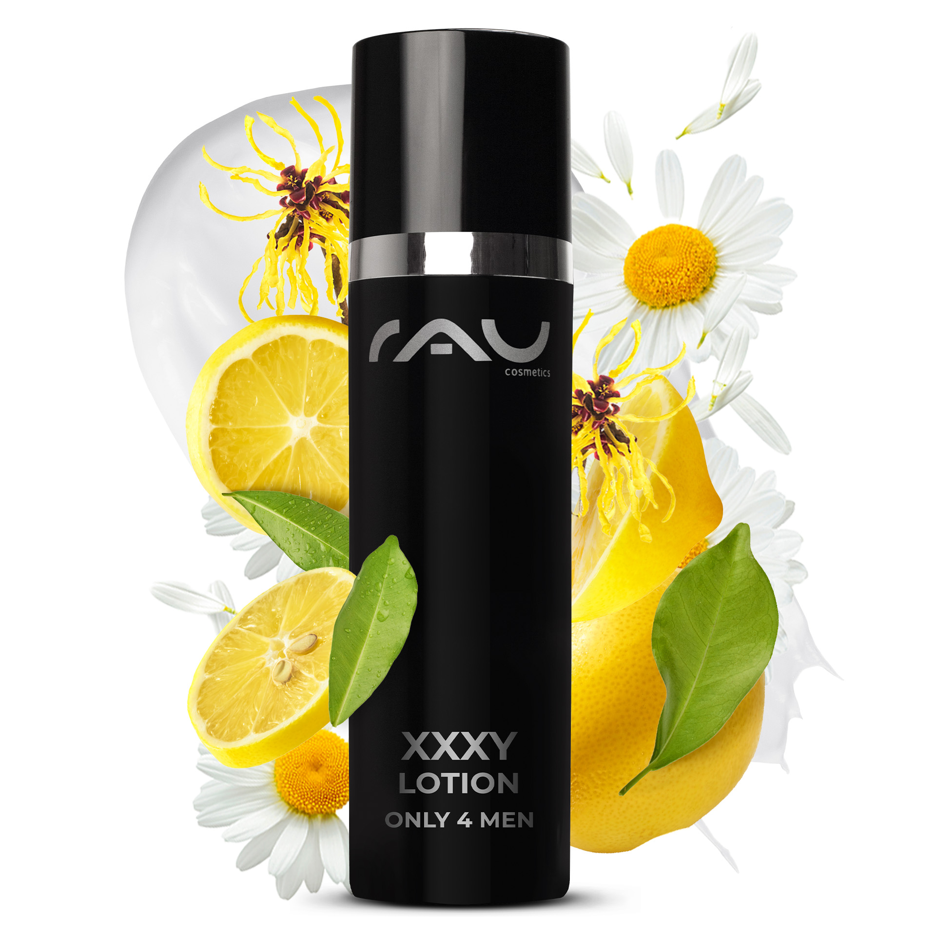 XXXY Lotion only 4 men 50 ml - Anti-Aging Day Care Herbal, Citrus Fruit, Bottle, Cosmetics, Perfume