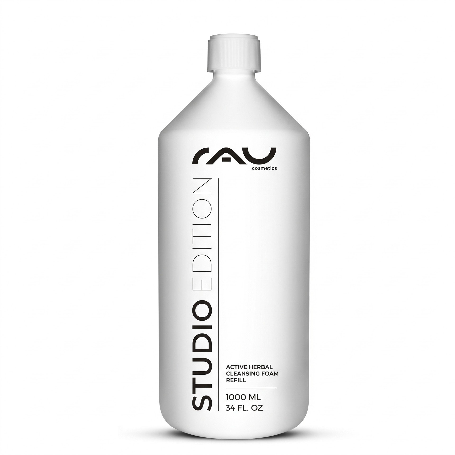 Cleansing foam, Refill bottle, Cosmetics, white, 1000 ml