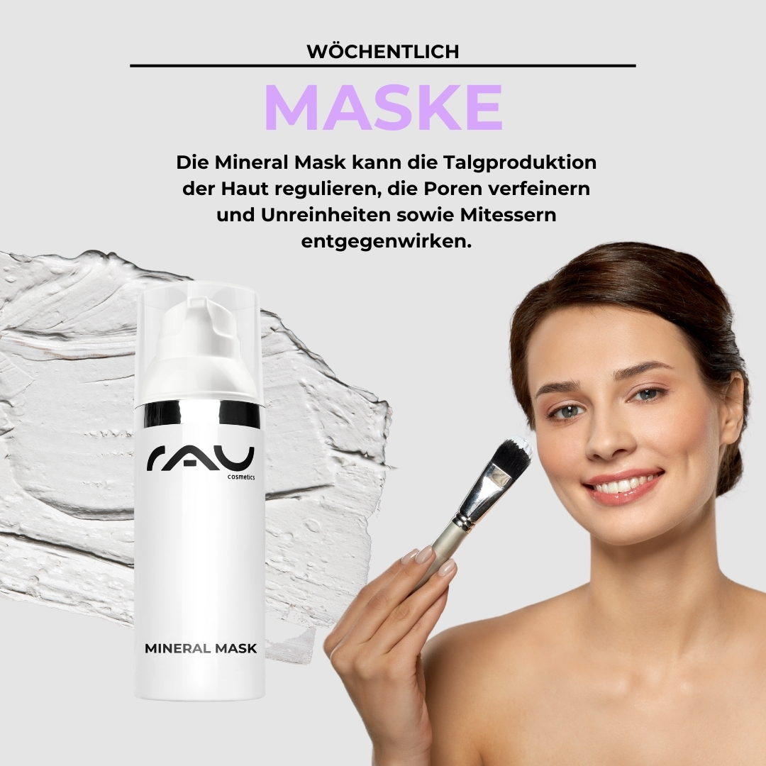 Professional care routine for combination skin