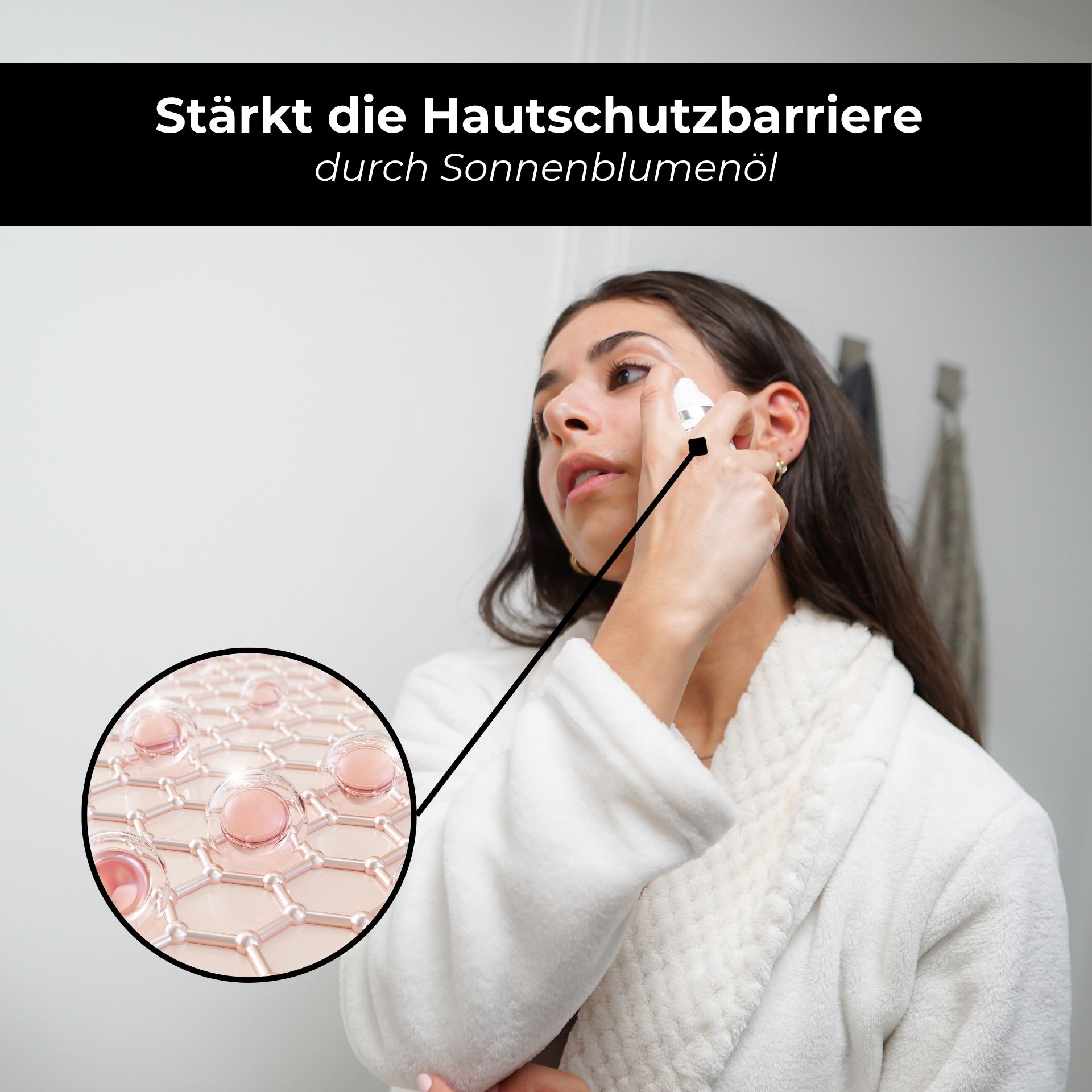 Gentle Gel-to-Milk Cleanser 100 ml  – Mild Cleansing with Nourishing Transformation Head, Person, Face, Photography, Portrait