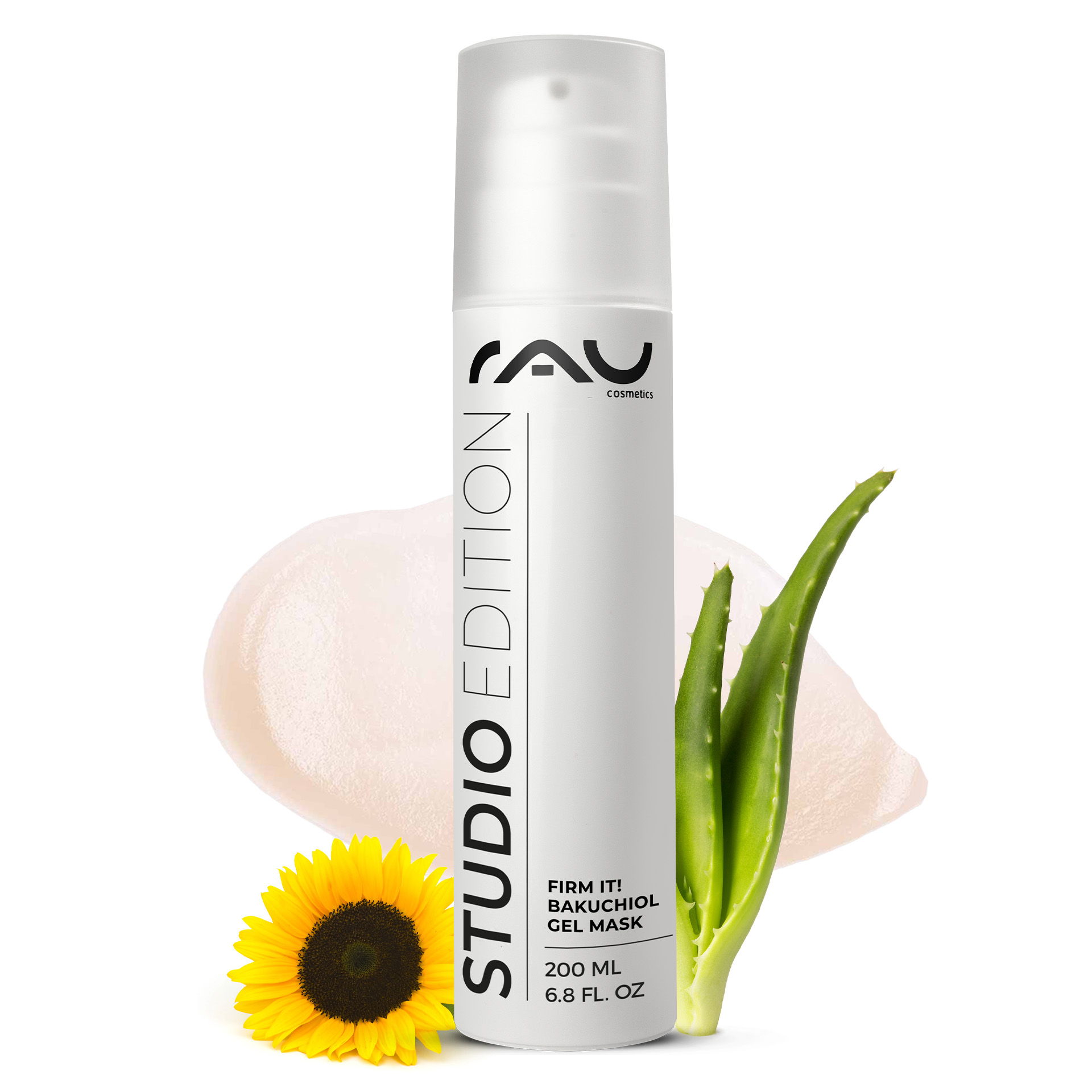 Firm it! Bakuchiol Gel Mask 200 ml Anti Aging & Moisture Herbal, Herbs, Plant, Flower