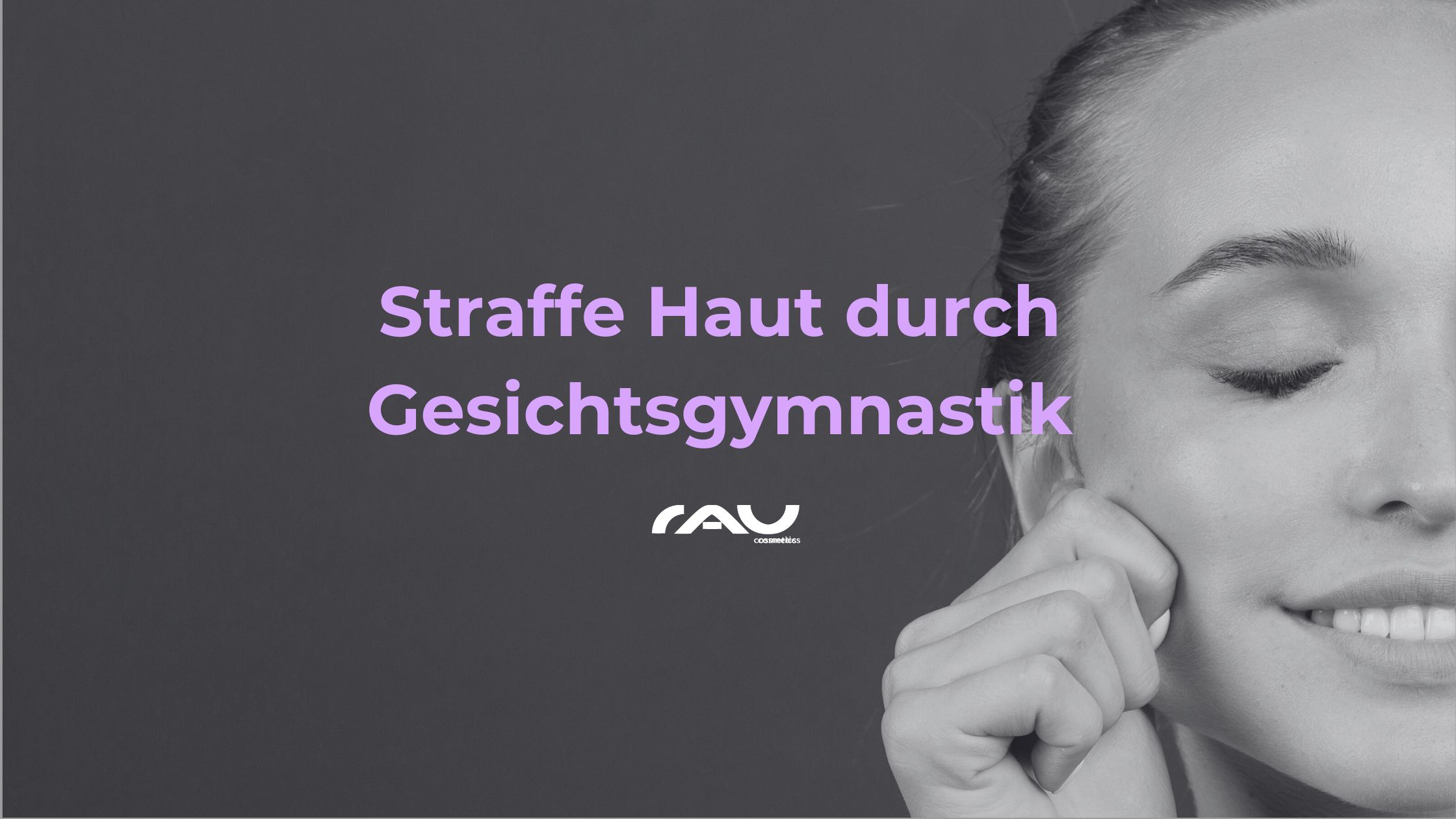 Straffe Haut durch Gesichtsgymnastik Face, Head, Person, Photography, Portrait