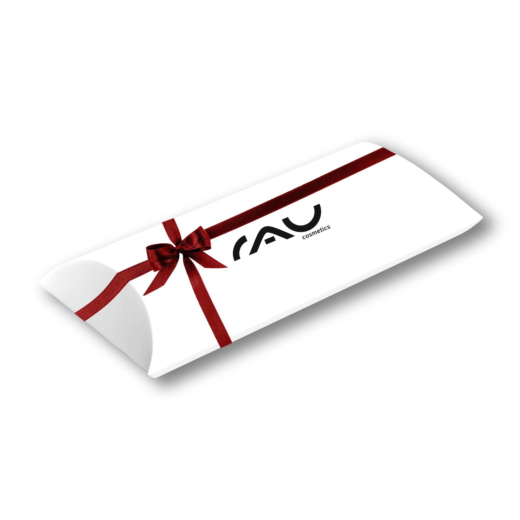 RAU Cosmetics Geschenkverpackung Rote Schleife Hautpflege Gesichtspflege Hautpflege Körperpflege Onlineshop Wirkstoffkosmetik