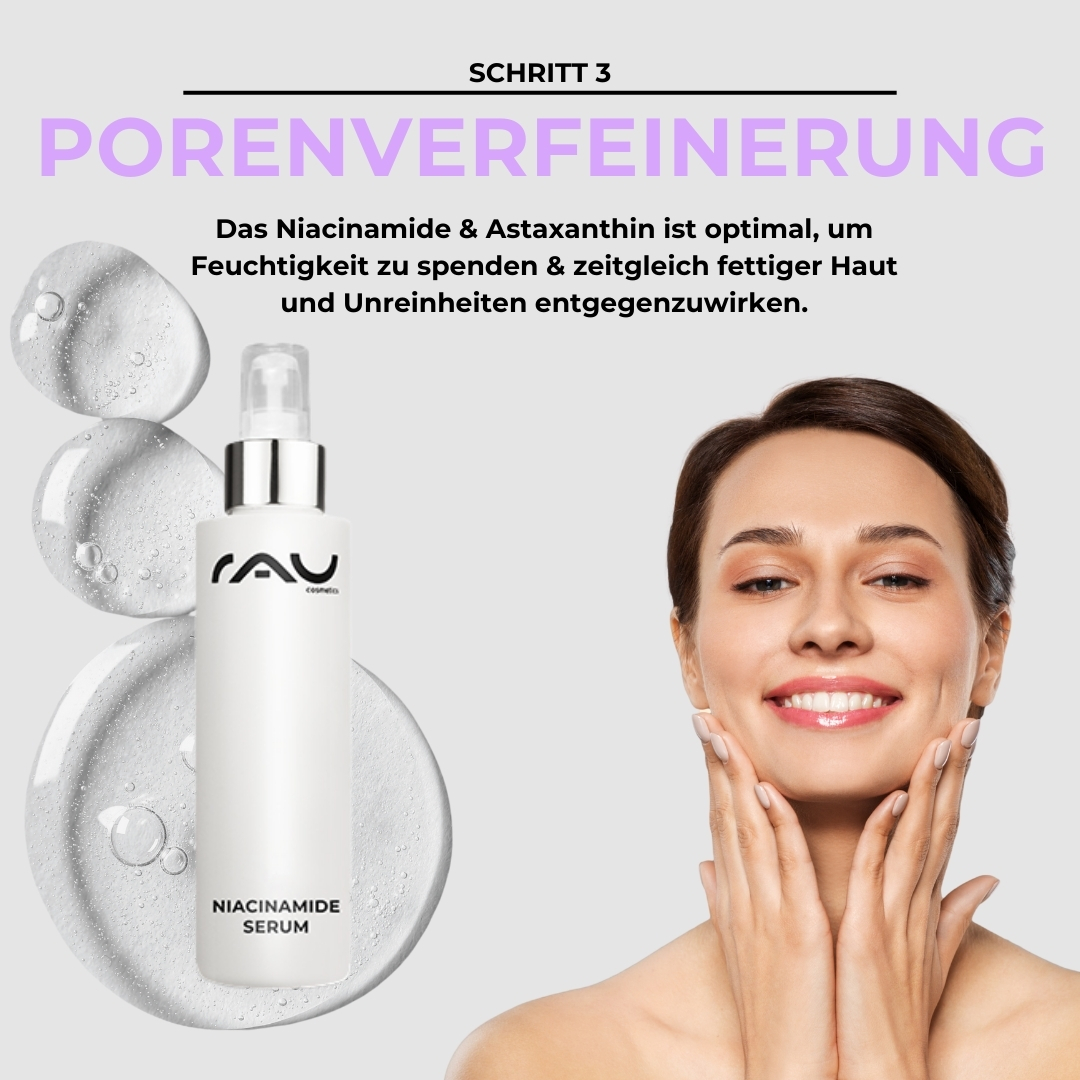 Professional care routine for combination skin