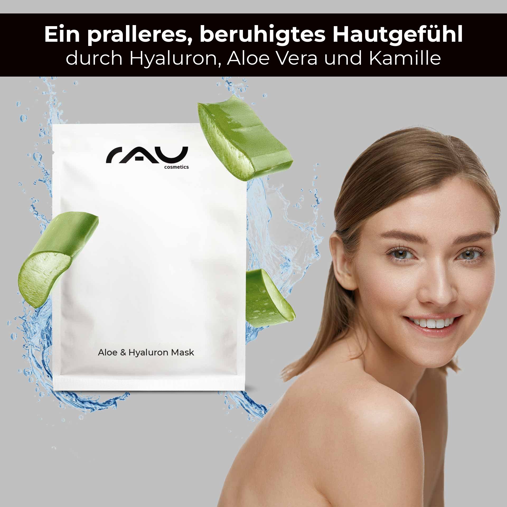 Mask, Aloe, Hyaluron, Packet, Cosmetics