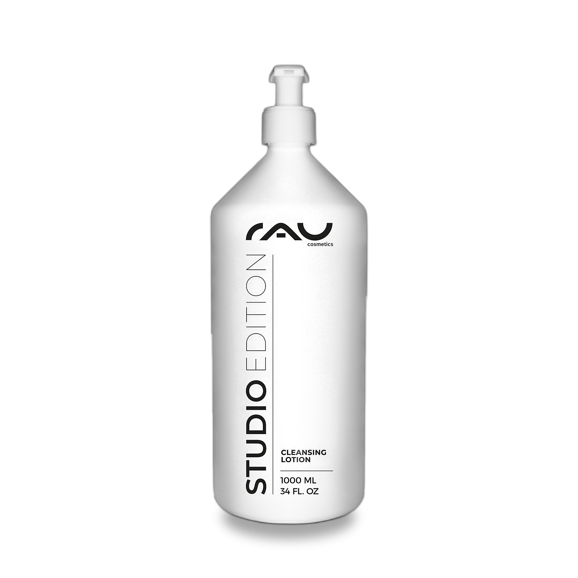 Reinigungsmilch, Studio Edition, weiße Flasche, Pumpenspender, 1000 ml