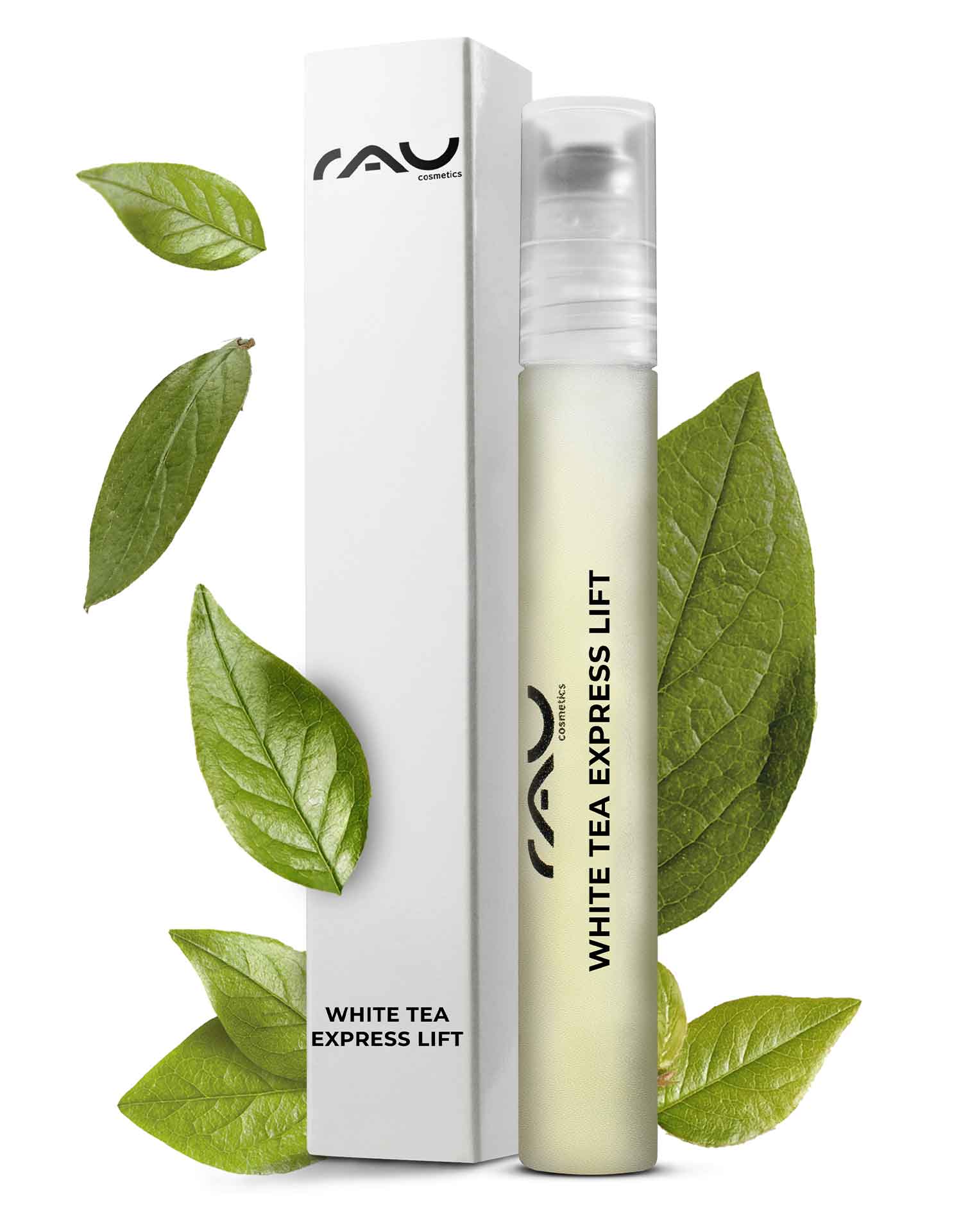 RAU White Tea Express Lift Roll-On - Intensively Caring Serum in a Handy Roll-On Applicator