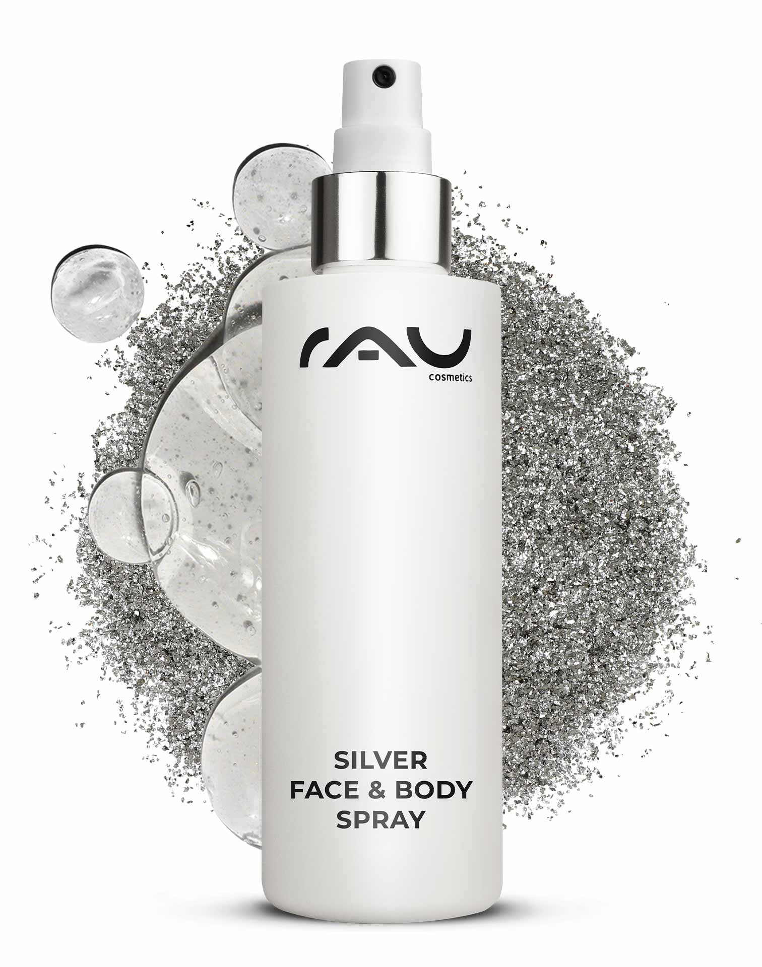 RAU Silver Face & Body Spray 200 ml - The Effective Spray Against Impurities