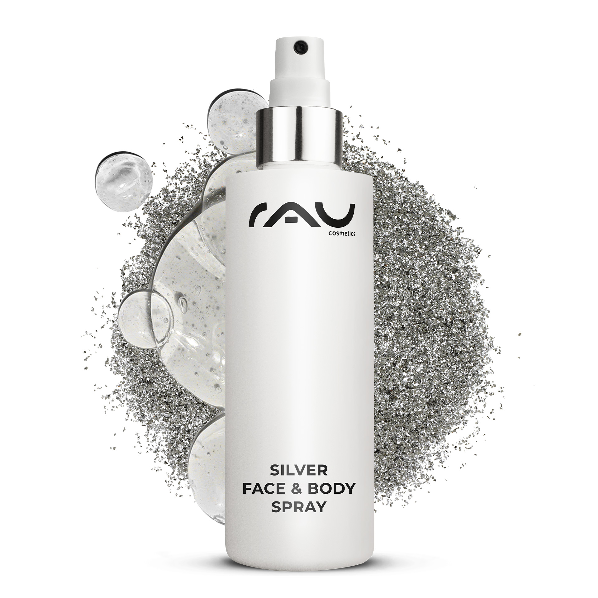 Silver Face & Body Spray 200 ml con Pantenol y Microplata Flasche, Kosmetik, Parfüm