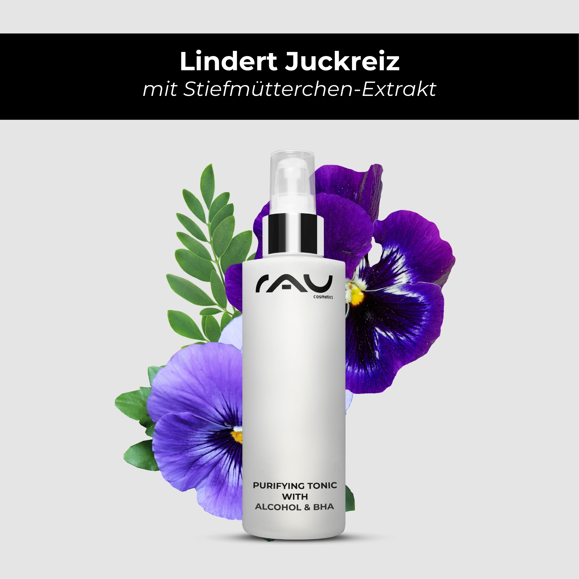 Tónico purificante con alcohol 200 ml contra las impurezas cutáneas Blume, Pflanze, Flasche, Kosmetik, Parfüm
